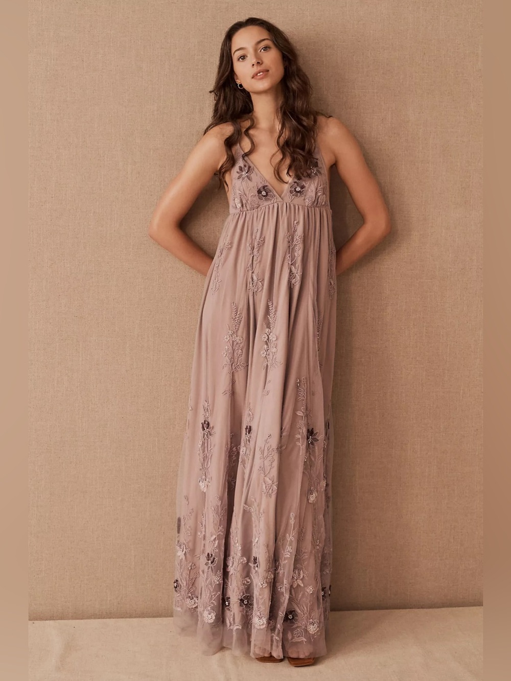 💕BHLDN ANTHROPOLOGY💕 Jules Beaded Maxi Dress ~ Boho Chic